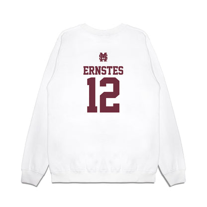 Mississippi State - NCAA Softball : Paige Ernstes - USA Premium Crewneck Sweatshirt-1