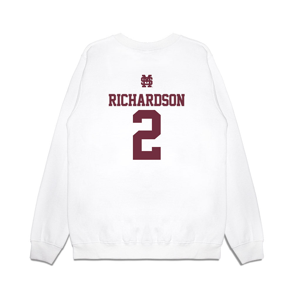 Mississippi State - NCAA Softball : Abby Grace Richardson - USA Premium Crewneck Sweatshirt-1