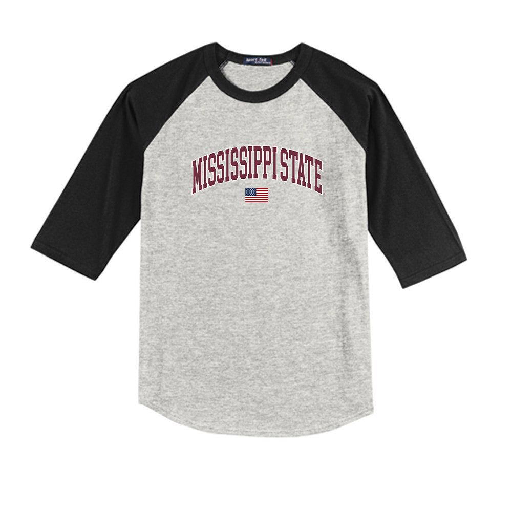 Mississippi State - NCAA Softball : Carson Smith - USA Youth Raglan T-Shirt-0