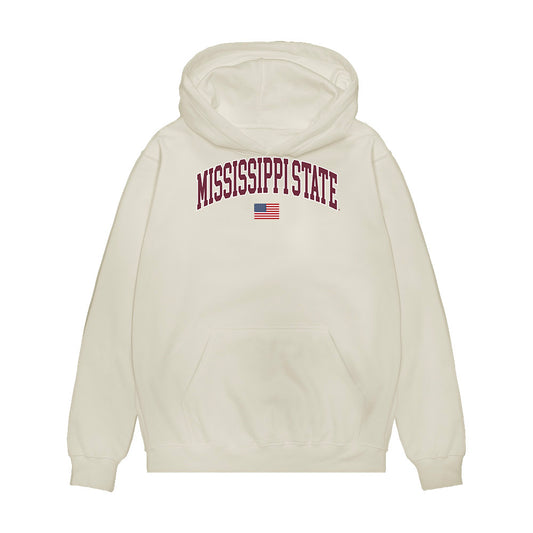 Mississippi State - NCAA Softball : Delainey Everett - USA Premium Hooded Sweatshirt-0