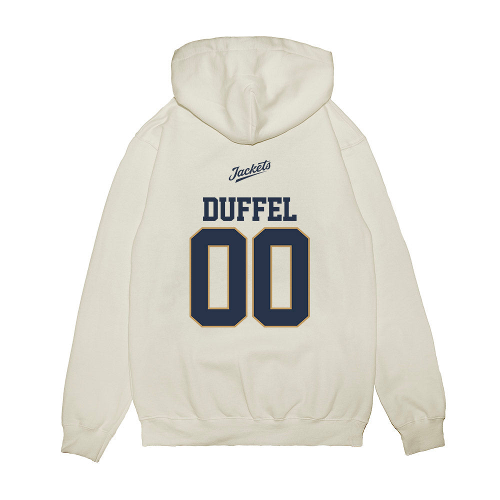 Georgia Tech - NCAA Softball : Madison Duffel - USA Premium Hooded Sweatshirt-1
