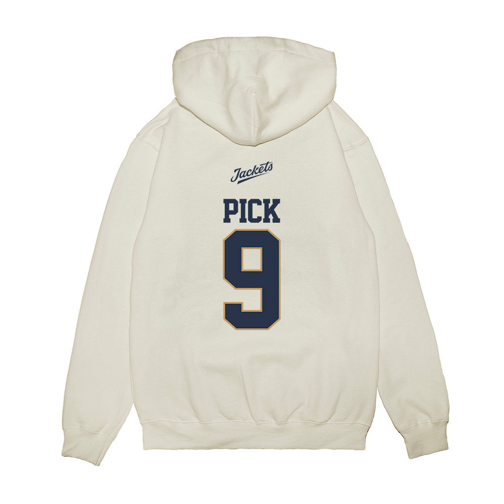 Georgia Tech - NCAA Softball : Landri Pick - USA Premium Hooded Sweatshirt-1