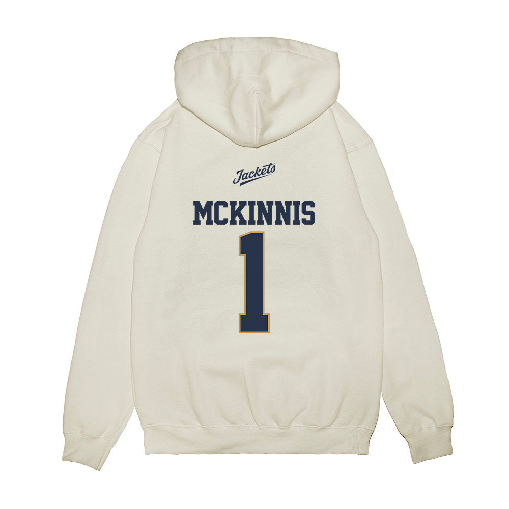 Georgia Tech - NCAA Softball : Abby McKinnis - USA Premium Hooded Sweatshirt-1