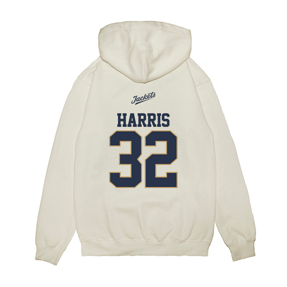 Georgia Tech - NCAA Softball : Tymber Harris - USA Premium Hooded Sweatshirt-1
