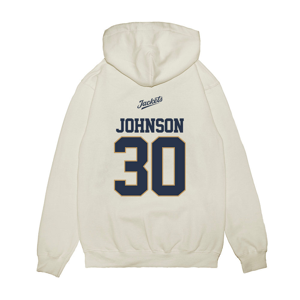 Georgia Tech - NCAA Softball : Madalyn Johnson - USA Premium Hooded Sweatshirt-1