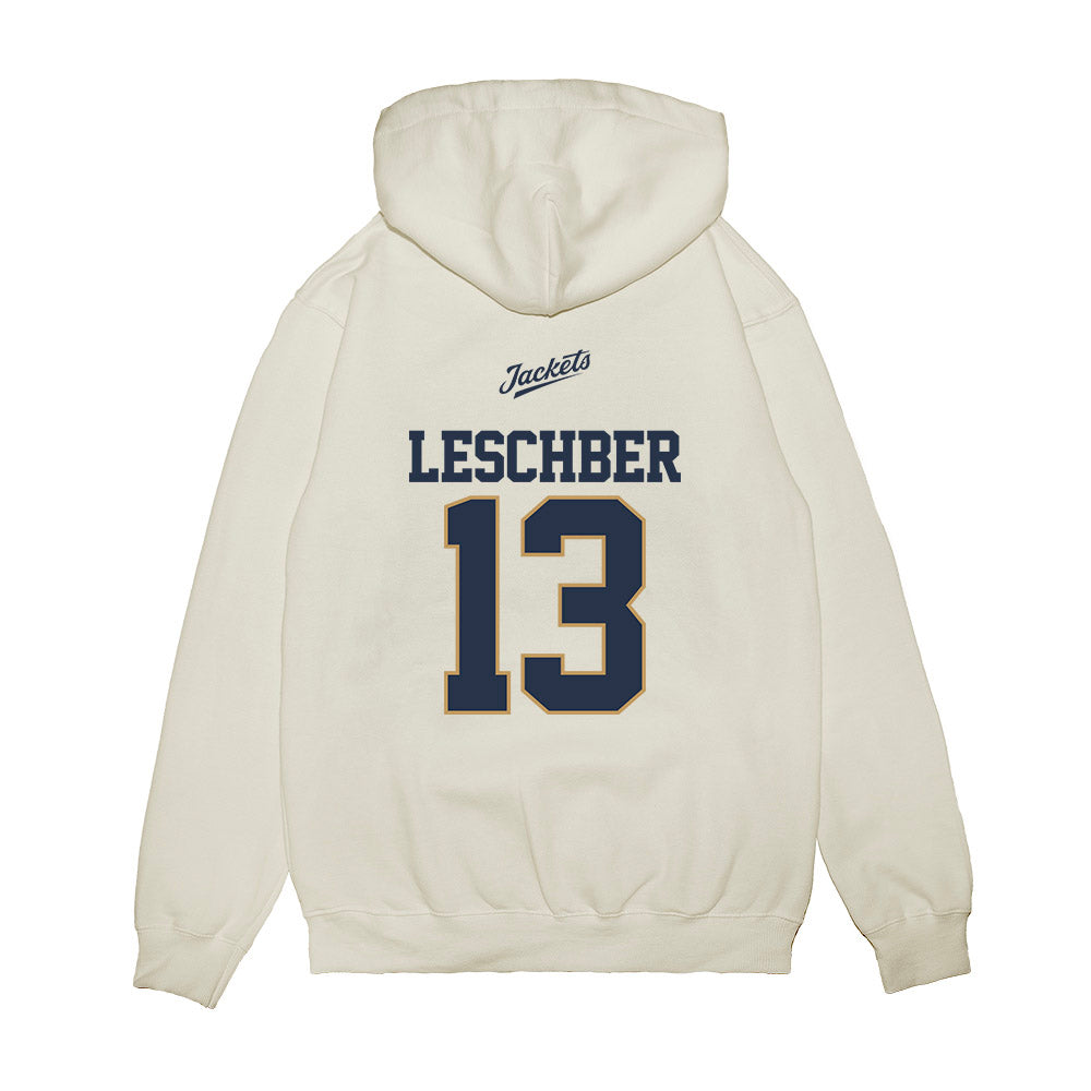 Georgia Tech - NCAA Softball : Addison Leschber - USA Premium Hooded Sweatshirt-1