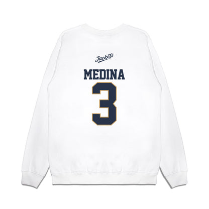 Georgia Tech - NCAA Softball : Holly Medina - USA Premium Crewneck Sweatshirt-1