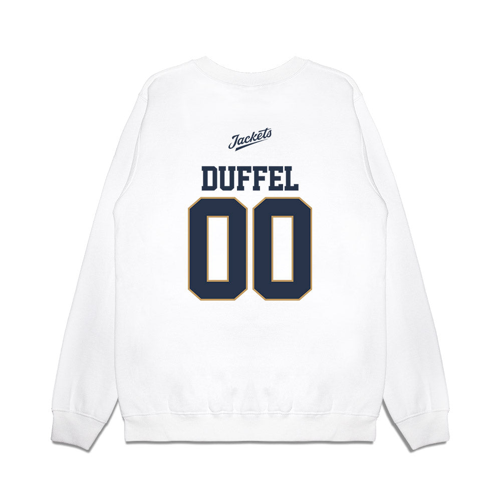 Georgia Tech - NCAA Softball : Madison Duffel - USA Premium Crewneck Sweatshirt-1