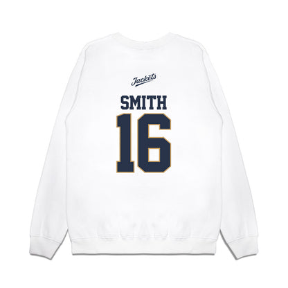 Georgia Tech - NCAA Softball : Charlotte Smith - USA Premium Crewneck Sweatshirt-1