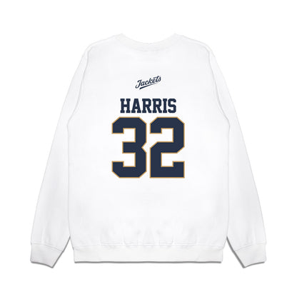 Georgia Tech - NCAA Softball : Tymber Harris - USA Premium Crewneck Sweatshirt-1