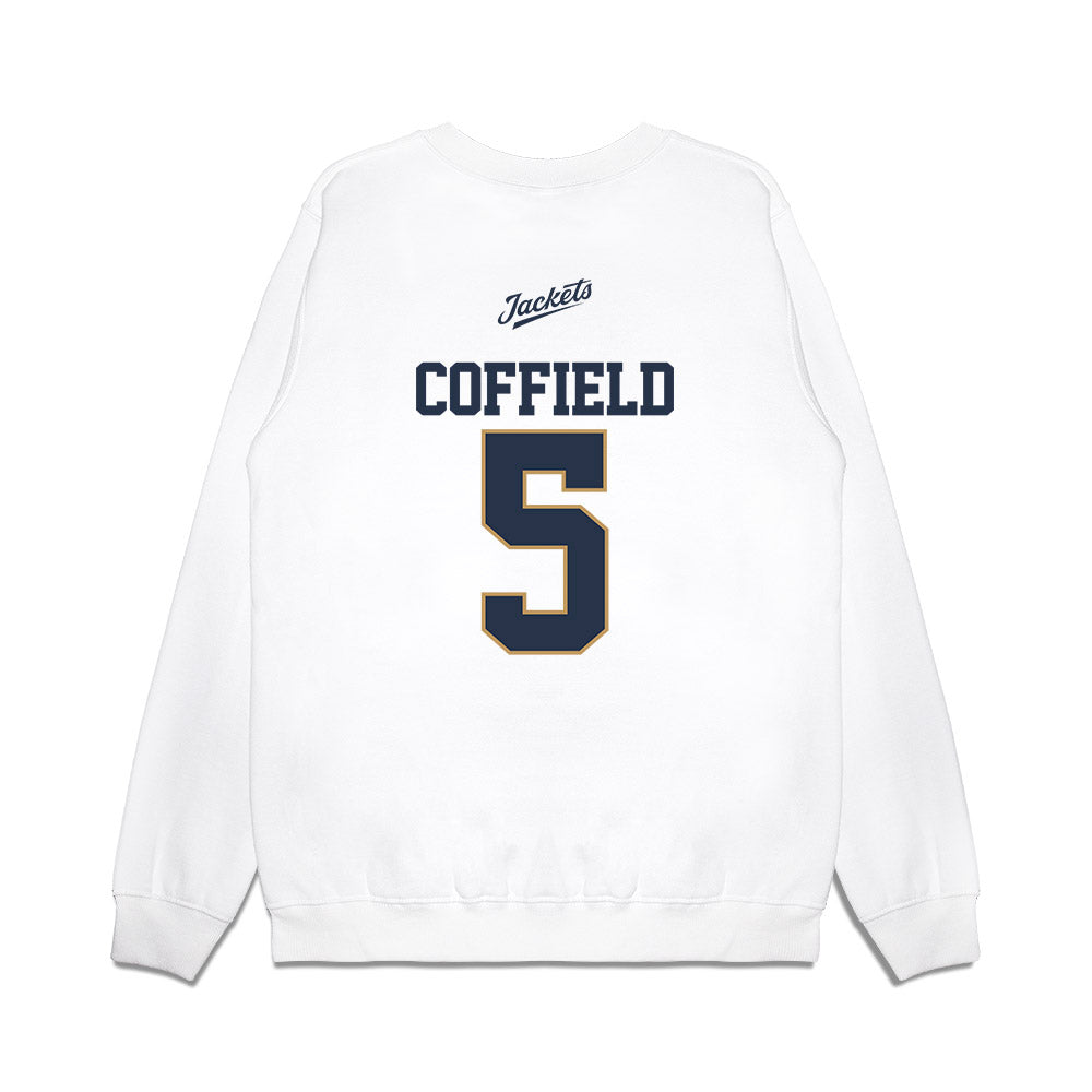 Georgia Tech - NCAA Softball : Makayla Coffield - USA Premium Crewneck Sweatshirt-1