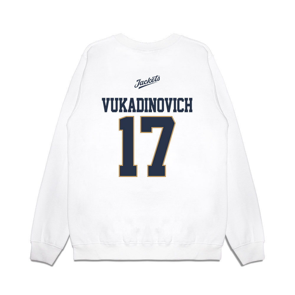 Georgia Tech - NCAA Softball : Paige Vukadinovich - USA Premium Crewneck Sweatshirt-1