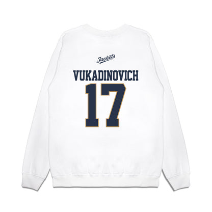 Georgia Tech - NCAA Softball : Paige Vukadinovich - USA Premium Crewneck Sweatshirt-1