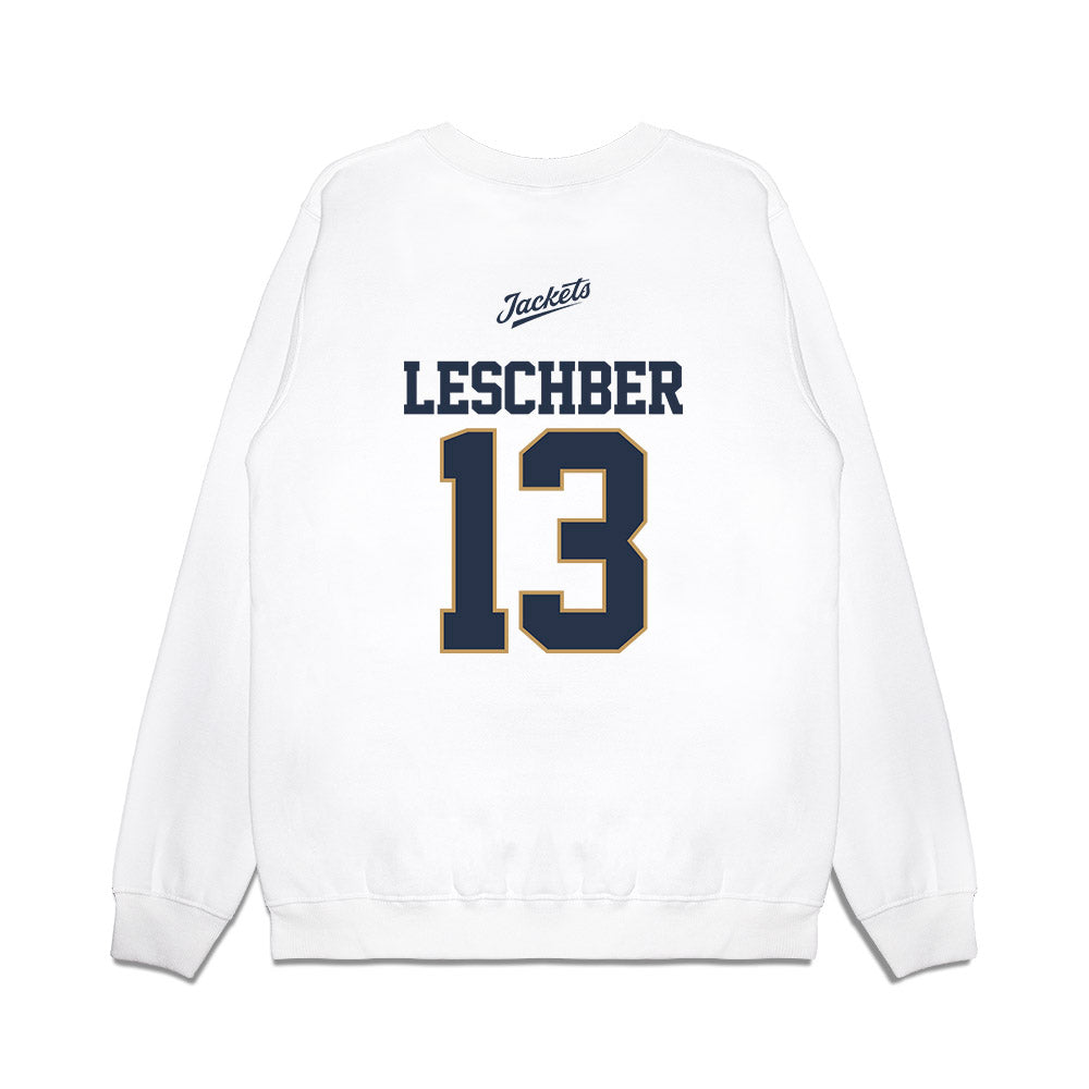 Georgia Tech - NCAA Softball : Addison Leschber - USA Premium Crewneck Sweatshirt-1