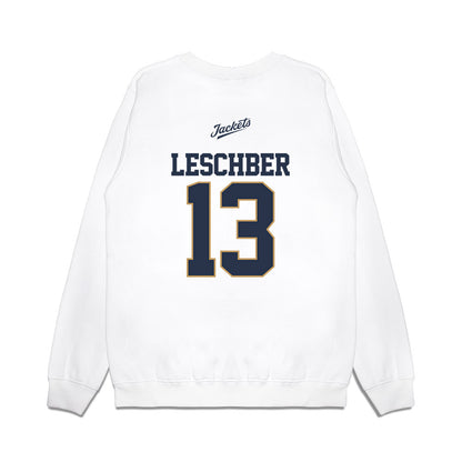 Georgia Tech - NCAA Softball : Addison Leschber - USA Premium Crewneck Sweatshirt-1
