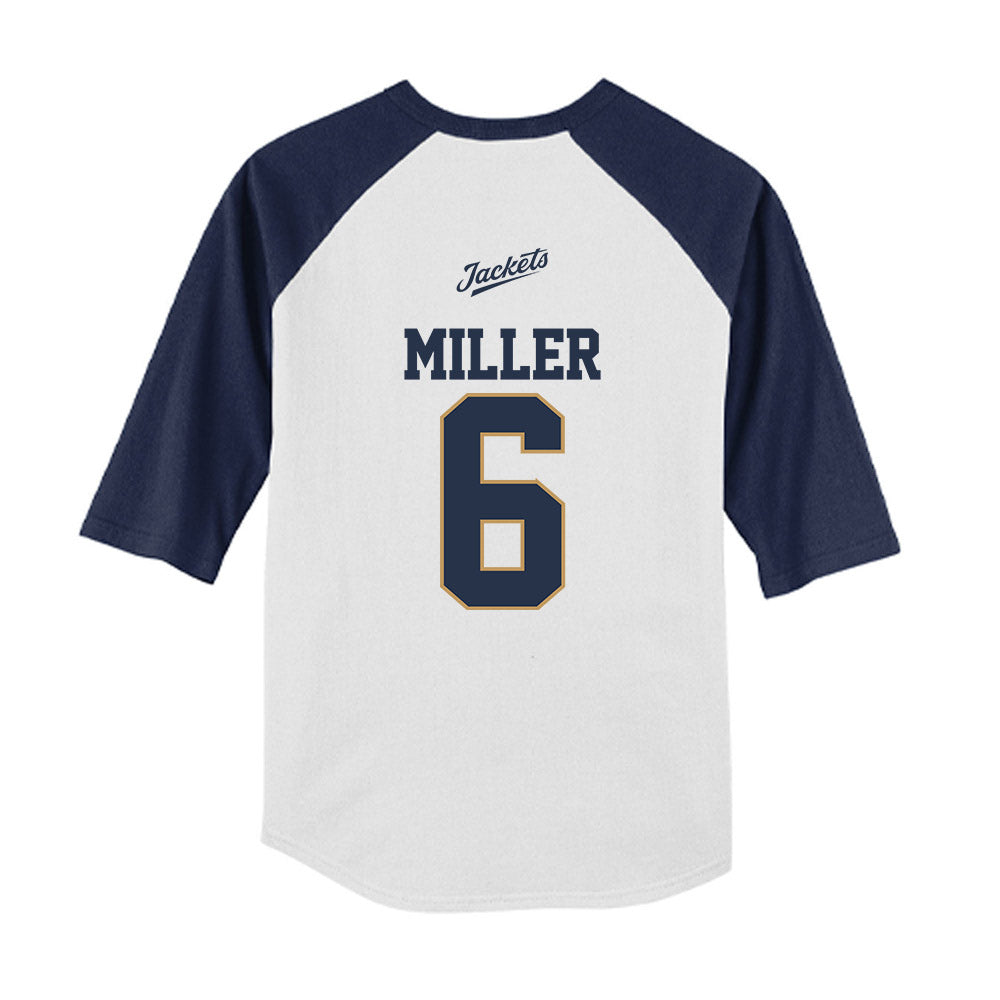 Georgia Tech - NCAA Softball : Payton Miller - USA Youth Raglan T-Shirt-1
