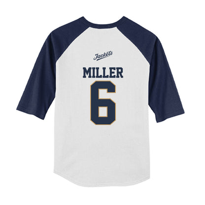 Georgia Tech - NCAA Softball : Payton Miller - USA Youth Raglan T-Shirt-1