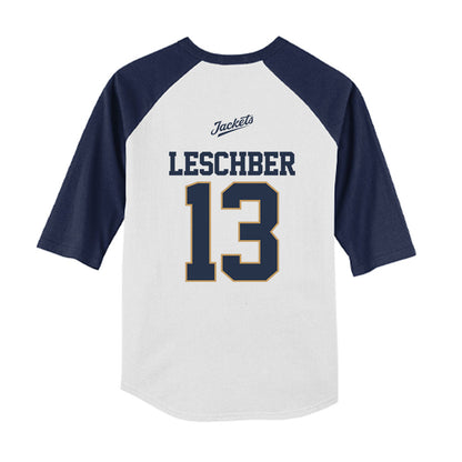 Georgia Tech - NCAA Softball : Addison Leschber - USA Youth Raglan T-Shirt-1