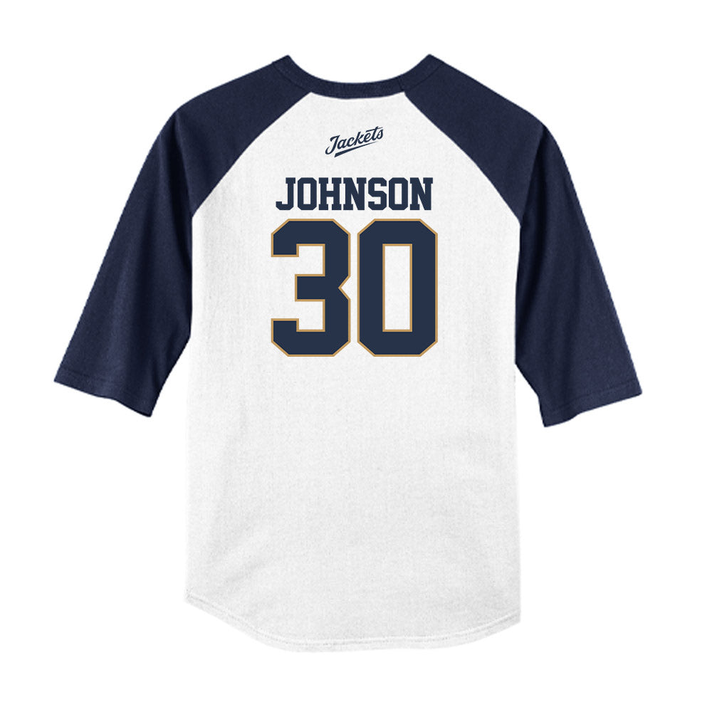 Georgia Tech - NCAA Softball : Madalyn Johnson - USA Raglan Shirt-1