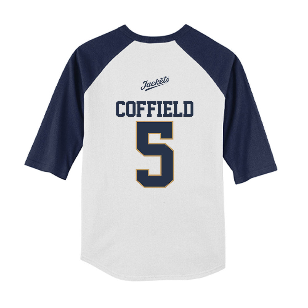 Georgia Tech - NCAA Softball : Makayla Coffield - USA Youth Raglan T-Shirt-1