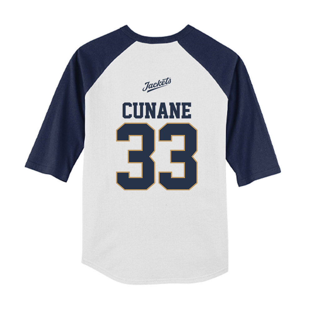 Georgia Tech - NCAA Softball : Katie Cunane - USA Youth Raglan T-Shirt-1