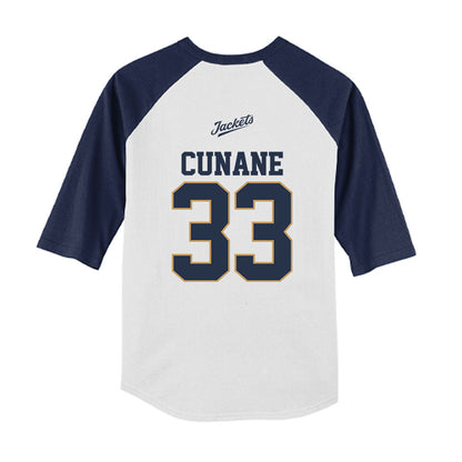 Georgia Tech - NCAA Softball : Katie Cunane - USA Youth Raglan T-Shirt-1