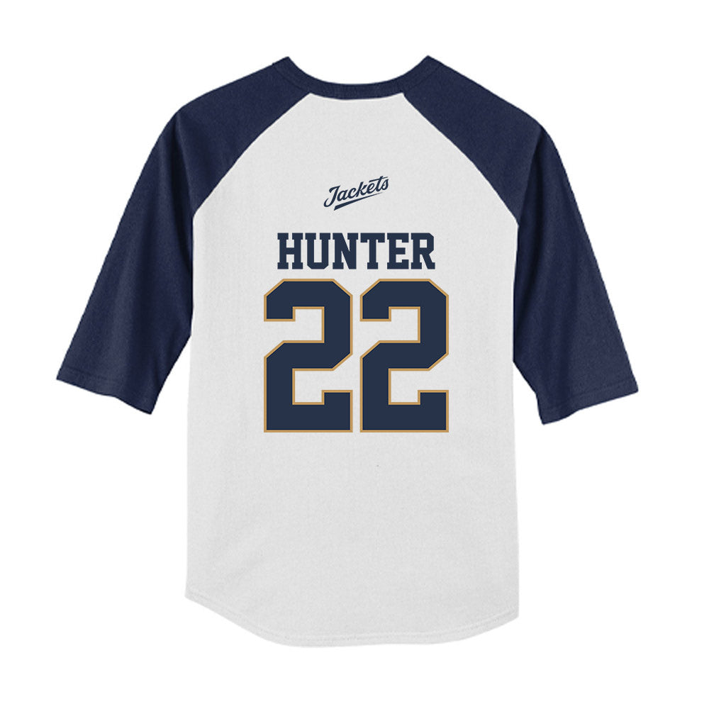 Georgia Tech - NCAA Softball : Reese Hunter - USA Youth Raglan T-Shirt-1