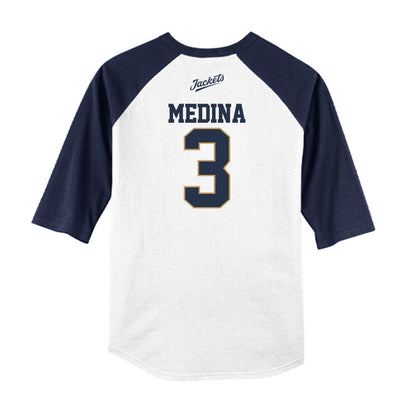 Georgia Tech - NCAA Softball : Holly Medina - USA Raglan Shirt-1