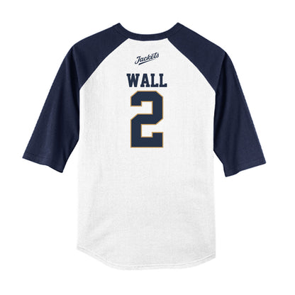 Georgia Tech - NCAA Softball : Raegan Wall - USA Raglan Shirt-1