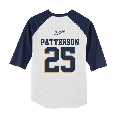 Georgia Tech - NCAA Softball : Caroline Patterson - USA Youth Raglan T-Shirt-1