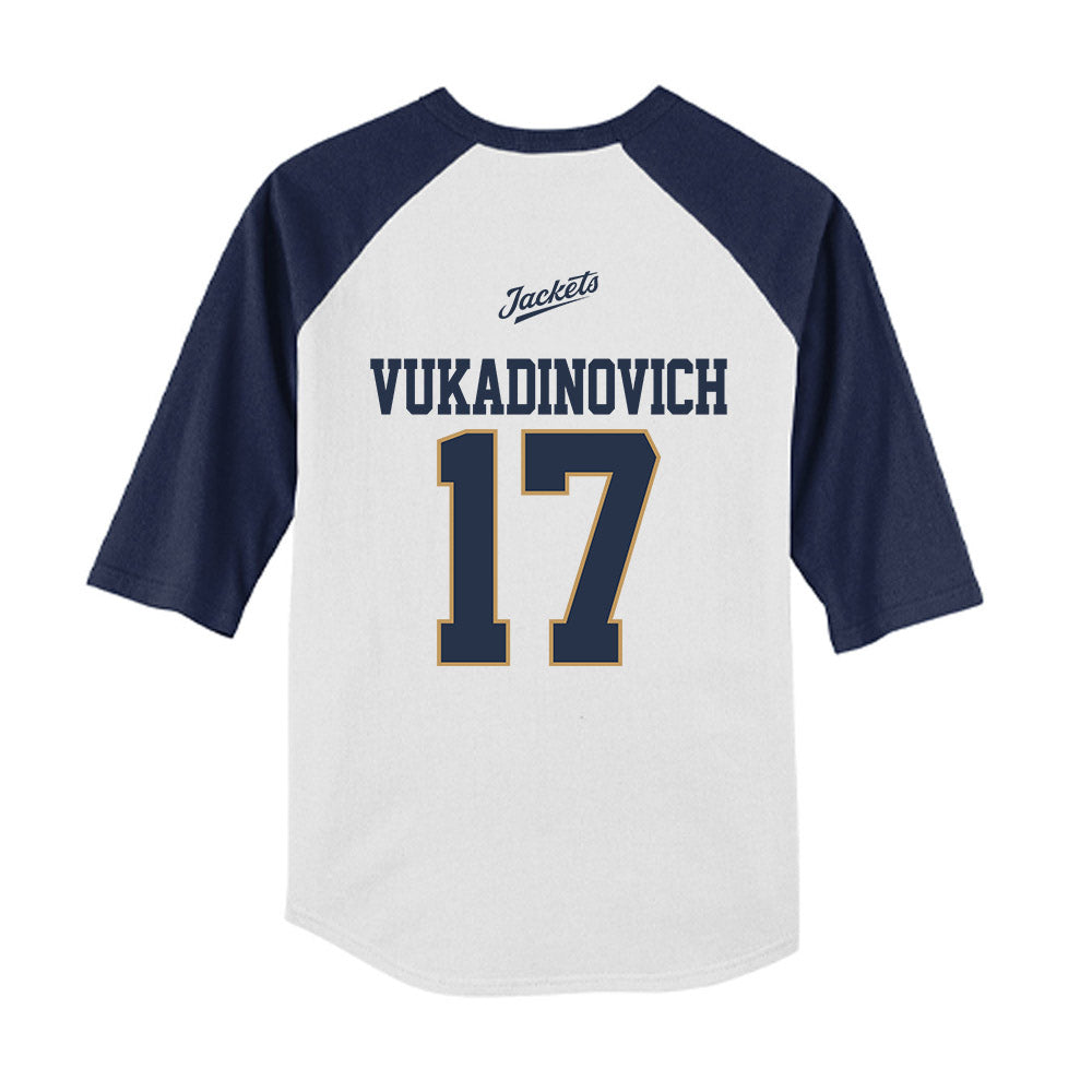 Georgia Tech - NCAA Softball : Paige Vukadinovich - USA Youth Raglan T-Shirt-1