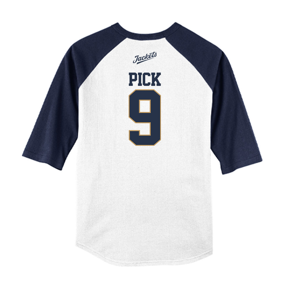 Georgia Tech - NCAA Softball : Landri Pick - USA Raglan Shirt-1
