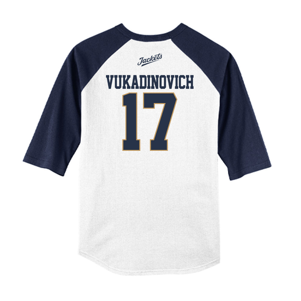 Georgia Tech - NCAA Softball : Paige Vukadinovich - USA Raglan Shirt-1
