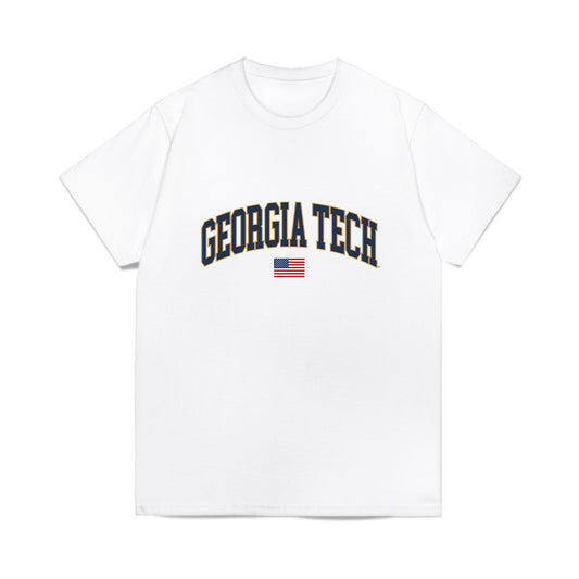 Georgia Tech - NCAA Softball : Madalyn Johnson - USA Comfort Colors T-Shirt-0
