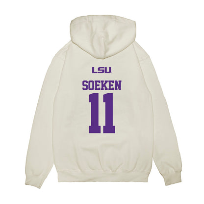 LSU - NCAA Softball : Lauryn Soeken - USA Premium Hooded Sweatshirt-1