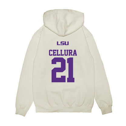 LSU - NCAA Softball : Cece Cellura - USA Premium Hooded Sweatshirt-1