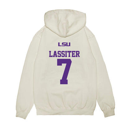 LSU - NCAA Softball : Jalia Lassiter - USA Premium Hooded Sweatshirt-1