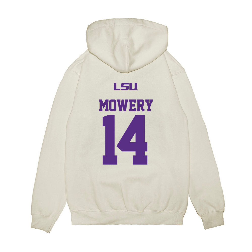 LSU - NCAA Softball : Ashlin Mowery - USA Premium Hooded Sweatshirt-1