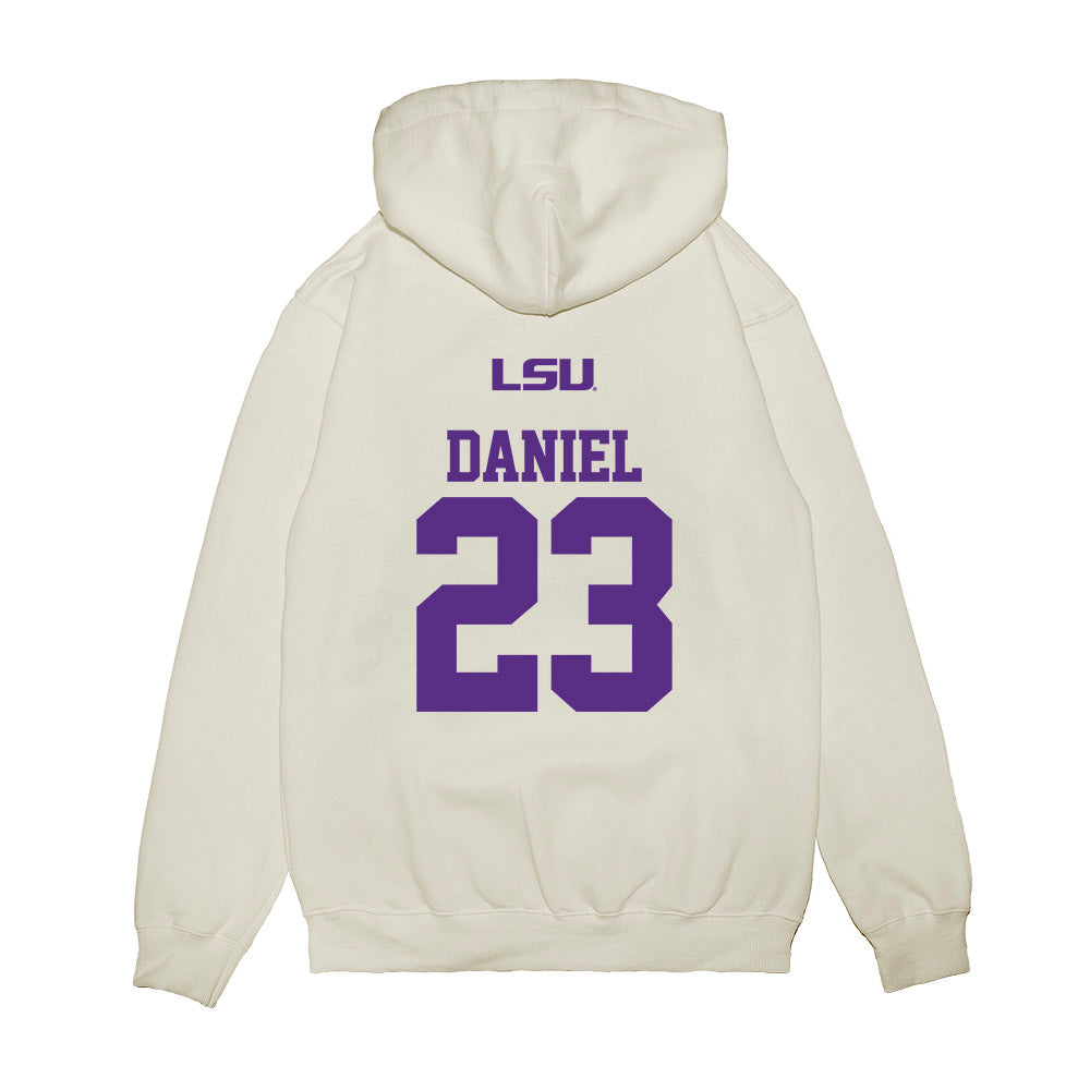 LSU - NCAA Softball : Sierra Daniel - USA Premium Hooded Sweatshirt-1