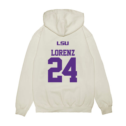 LSU - NCAA Softball : Charlize Lorenz - USA Premium Hooded Sweatshirt-1
