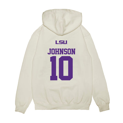 LSU - NCAA Softball : Rylie Johnson - USA Premium Hooded Sweatshirt-1