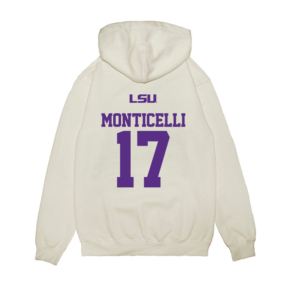 LSU - NCAA Softball : Paytn Monticelli - USA Premium Hooded Sweatshirt-1