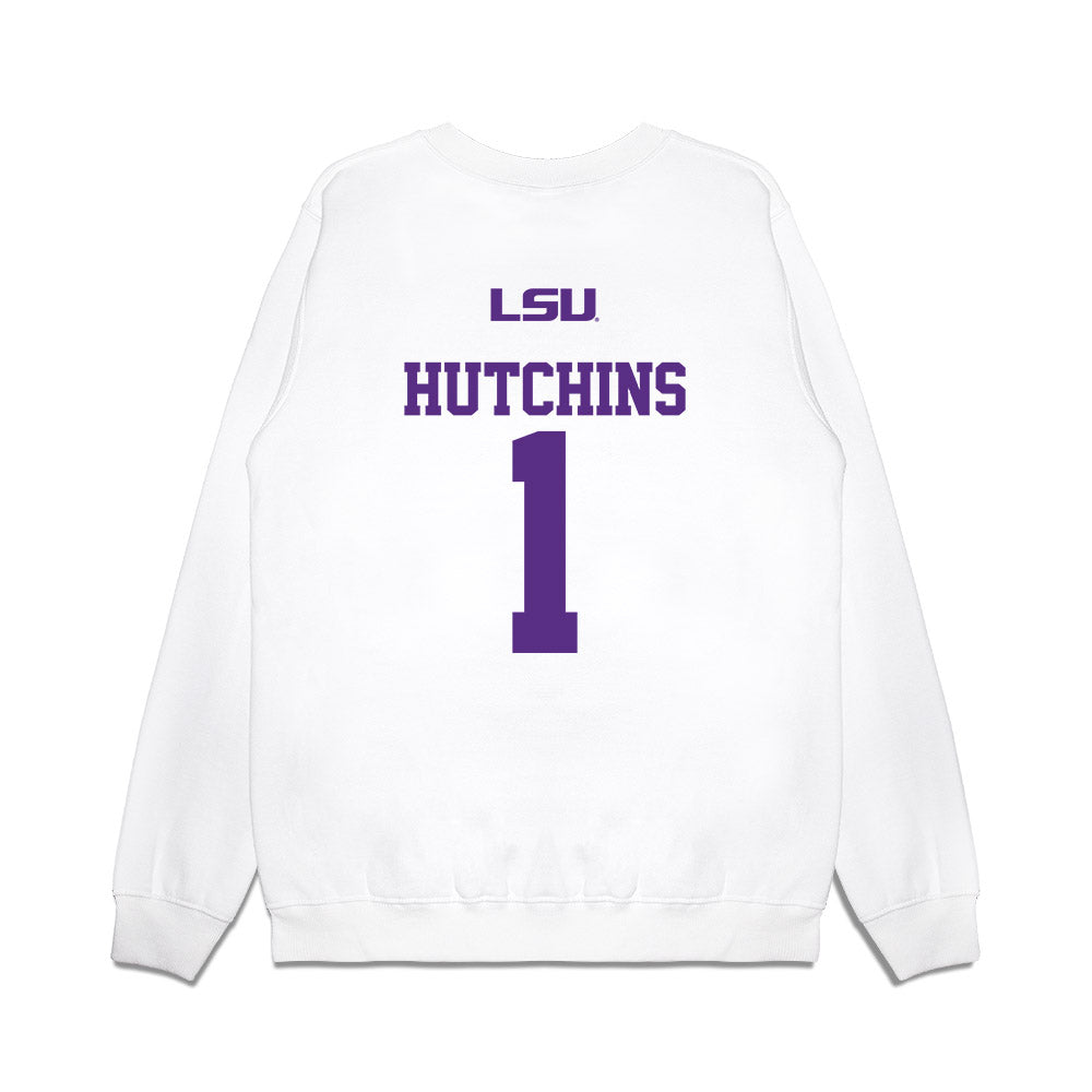 LSU - NCAA Softball : Ally Hutchins - USA Premium Crewneck Sweatshirt-1