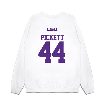 LSU - NCAA Softball : Ciella Pickett - USA Premium Crewneck Sweatshirt-1