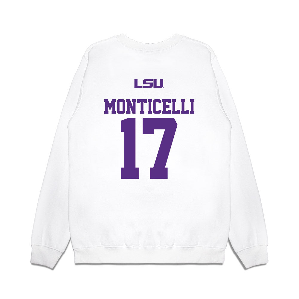 LSU - NCAA Softball : Paytn Monticelli - USA Premium Crewneck Sweatshirt-1