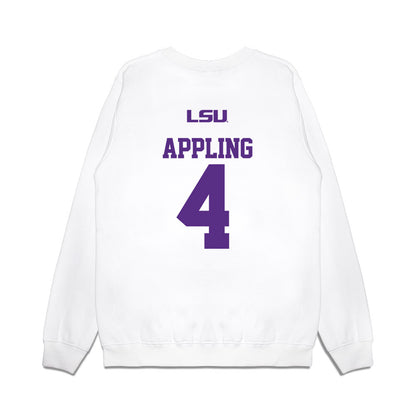 LSU - NCAA Softball : Gradie Appling - USA Premium Crewneck Sweatshirt-1