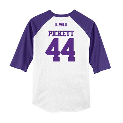 LSU - NCAA Softball : Ciella Pickett - USA Raglan Shirt-1