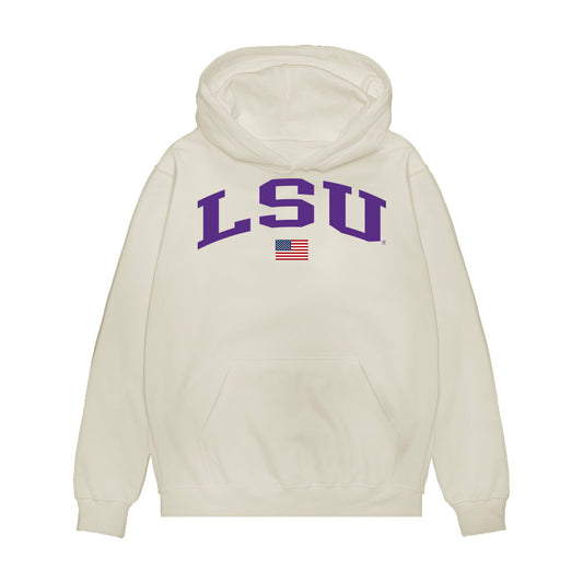 LSU - NCAA Softball : Ally Hutchins - USA Premium Hooded Sweatshirt-0