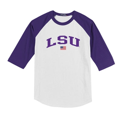 LSU - NCAA Softball : alix franklin - USA Youth Raglan T-Shirt-0