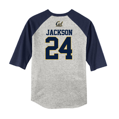 UC Berkeley - NCAA Softball : Emma Jackson - Raglan Shirt-1